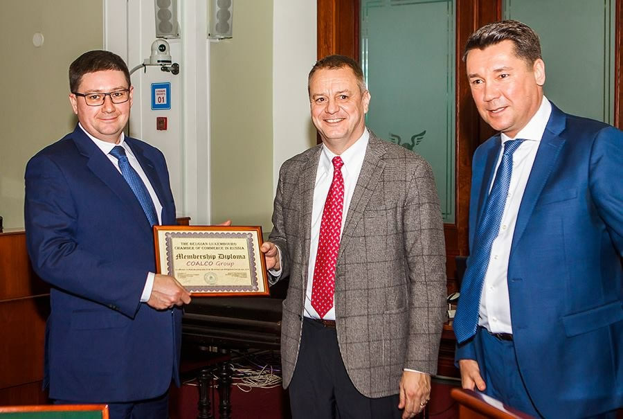 COALCO BECAME A MEMBER OF THE BELGIAN-LUXEMBURG CHAMBER OF COMMERCE
